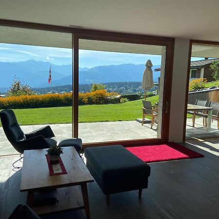 Casa Admisa, Spektakulaere Aussicht, Ski In And Out, Hochwertige Einrichtung, Valserstein Und Eiche Flims Eksteriør billede