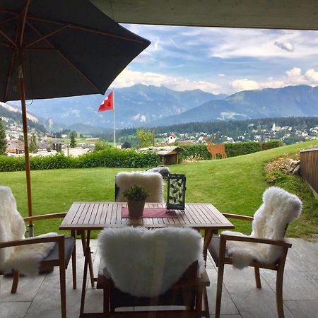 Casa Admisa, Spektakulaere Aussicht, Ski In And Out, Hochwertige Einrichtung, Valserstein Und Eiche Flims Eksteriør billede