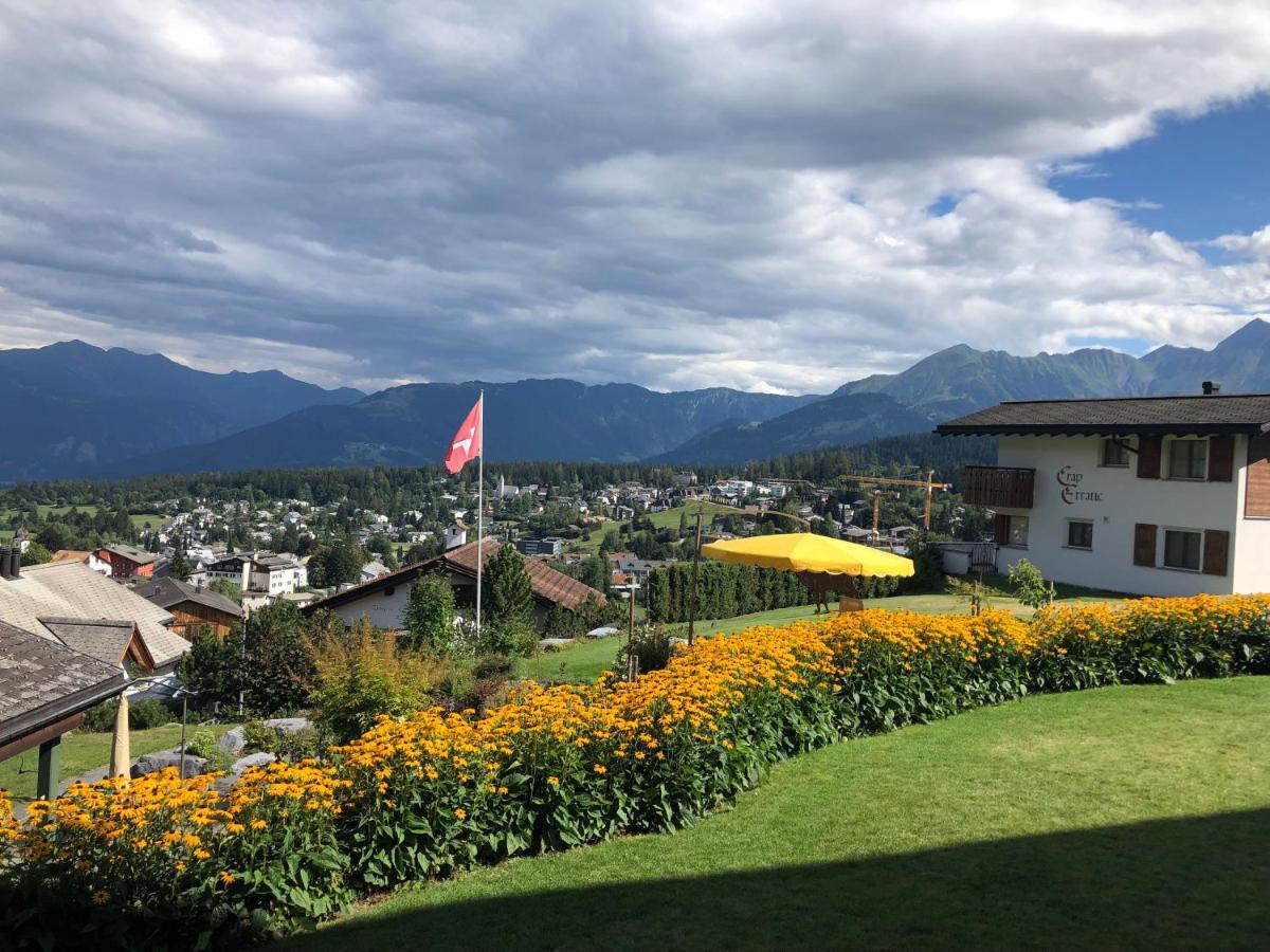 Casa Admisa, Spektakulaere Aussicht, Ski In And Out, Hochwertige Einrichtung, Valserstein Und Eiche Flims Eksteriør billede