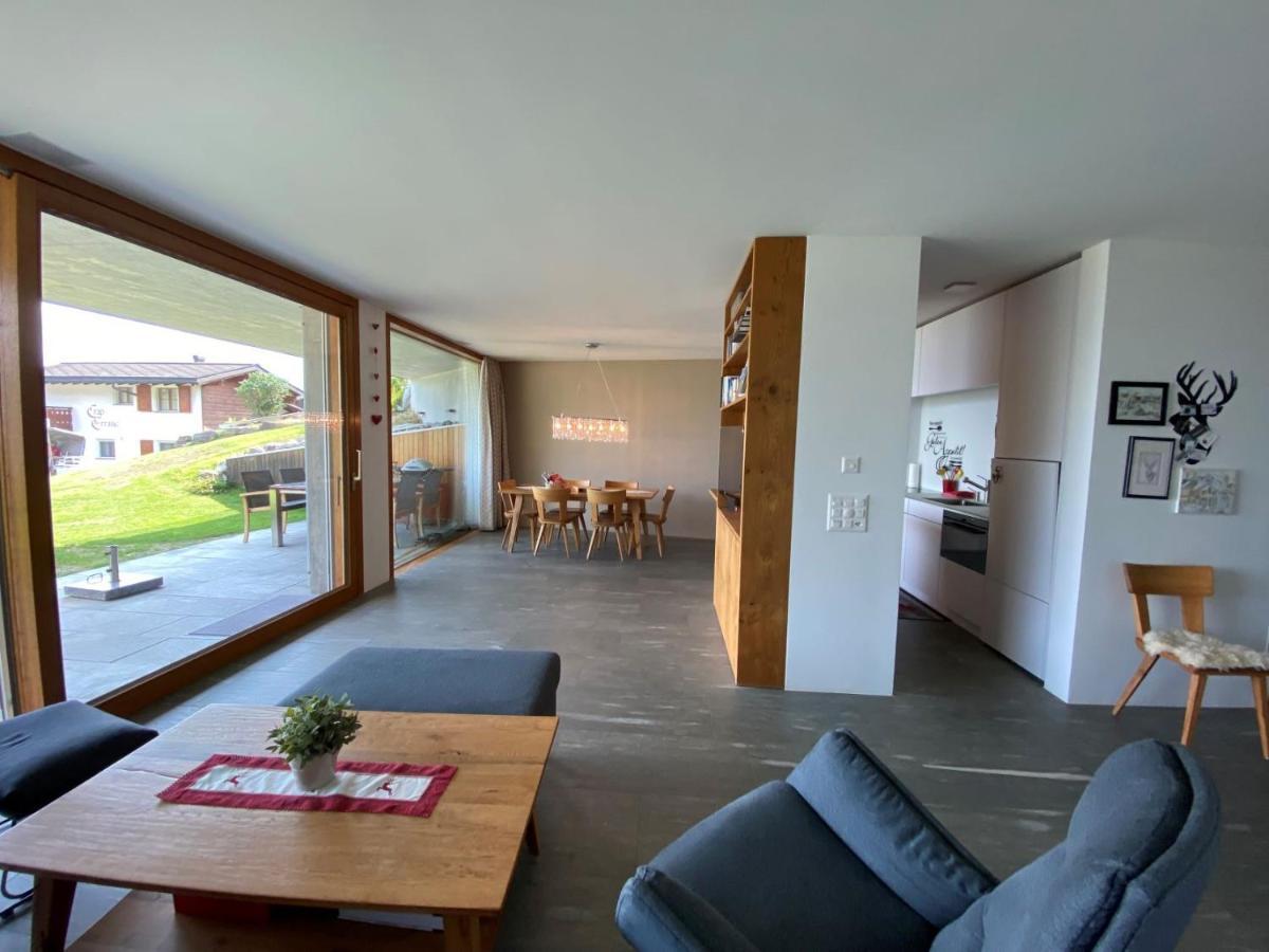 Casa Admisa, Spektakulaere Aussicht, Ski In And Out, Hochwertige Einrichtung, Valserstein Und Eiche Flims Eksteriør billede
