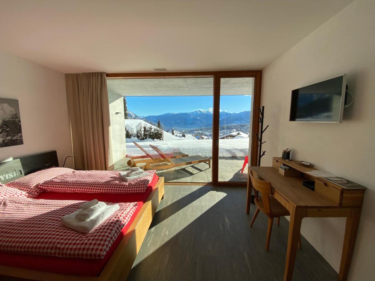 Casa Admisa, Spektakulaere Aussicht, Ski In And Out, Hochwertige Einrichtung, Valserstein Und Eiche Flims Eksteriør billede
