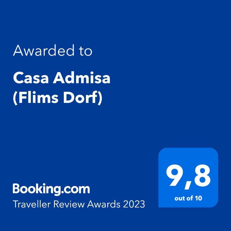 Casa Admisa, Spektakulaere Aussicht, Ski In And Out, Hochwertige Einrichtung, Valserstein Und Eiche Flims Eksteriør billede