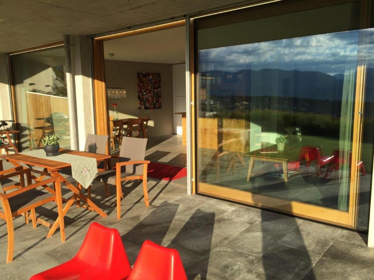 Casa Admisa, Spektakulaere Aussicht, Ski In And Out, Hochwertige Einrichtung, Valserstein Und Eiche Flims Eksteriør billede