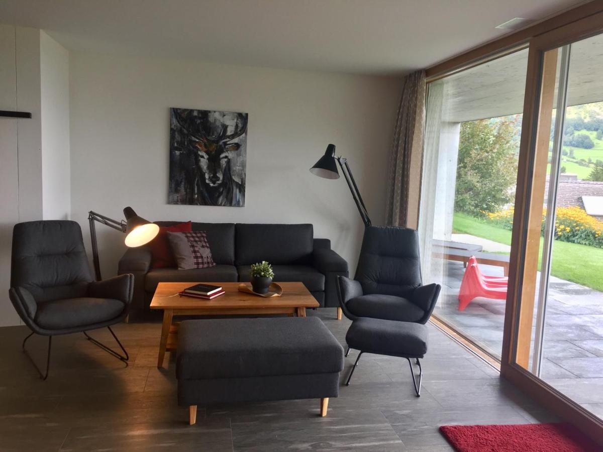 Casa Admisa, Spektakulaere Aussicht, Ski In And Out, Hochwertige Einrichtung, Valserstein Und Eiche Flims Eksteriør billede