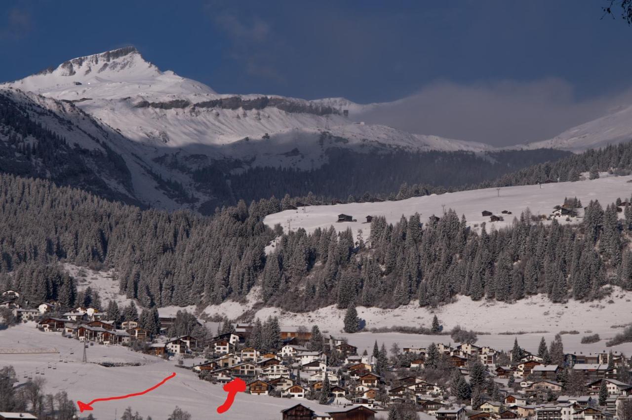 Casa Admisa, Spektakulaere Aussicht, Ski In And Out, Hochwertige Einrichtung, Valserstein Und Eiche Flims Eksteriør billede